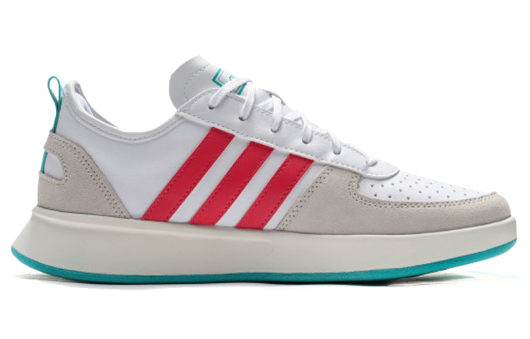(WMNS) adidas Court 80s White/Red EF9476