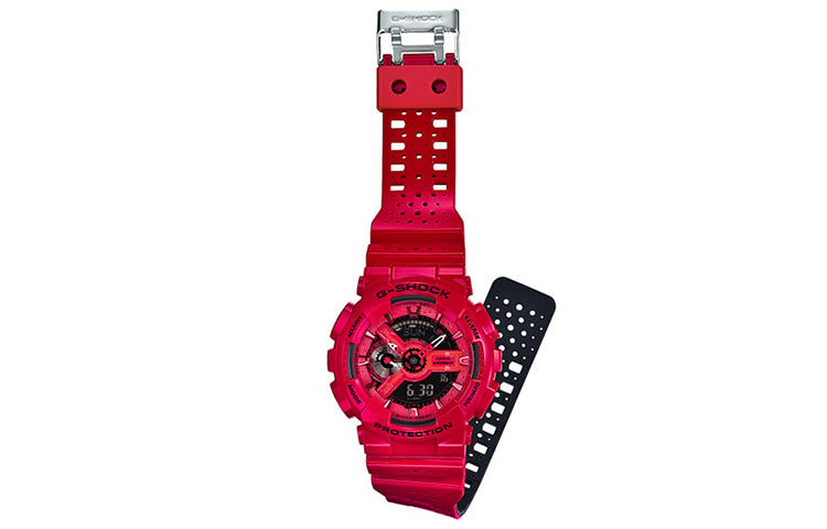 CASIO G-Shock Analog-Digital 'Red' GA-110LPA-4A