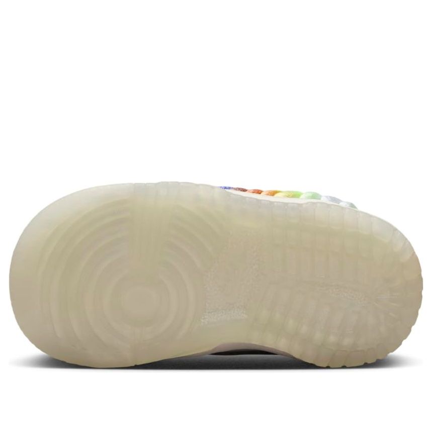 (TD) Nike Dunk Low SE 'Rainbow Lace Swoosh White' FQ1924-100
