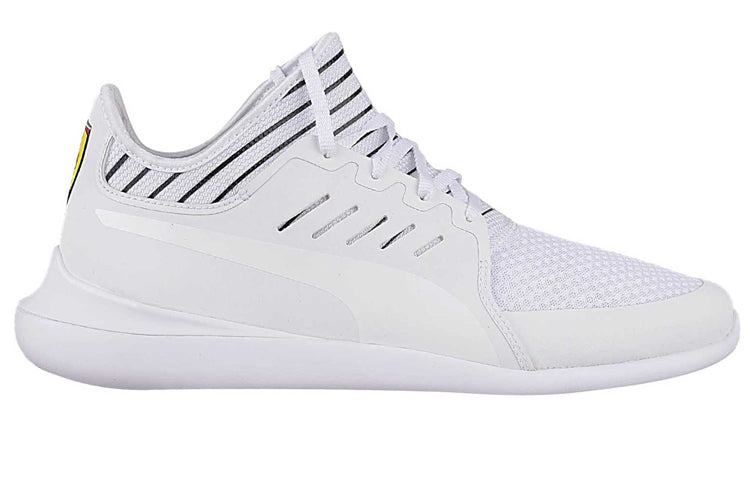 PUMA Ferrari Evo Cat Mace Low Top Running Shoes White 306228-02