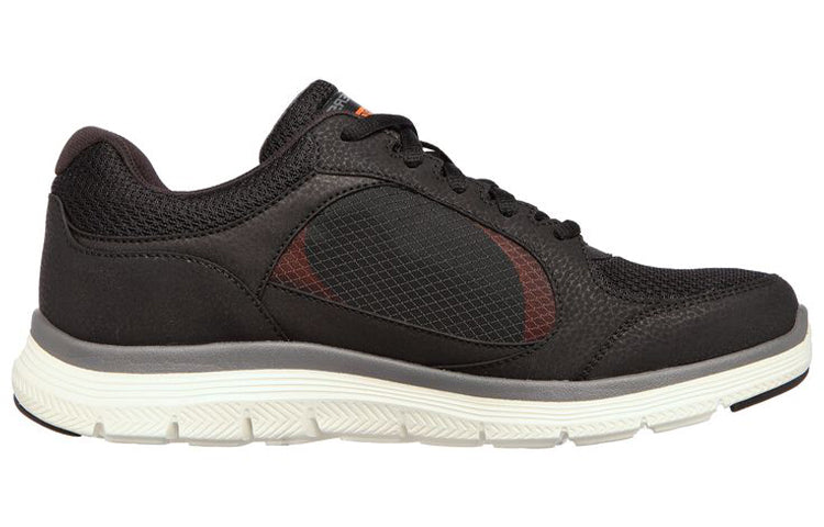 Skechers Flex Advantage 4.0 Running Shoes Black/Orange 232222-BLK