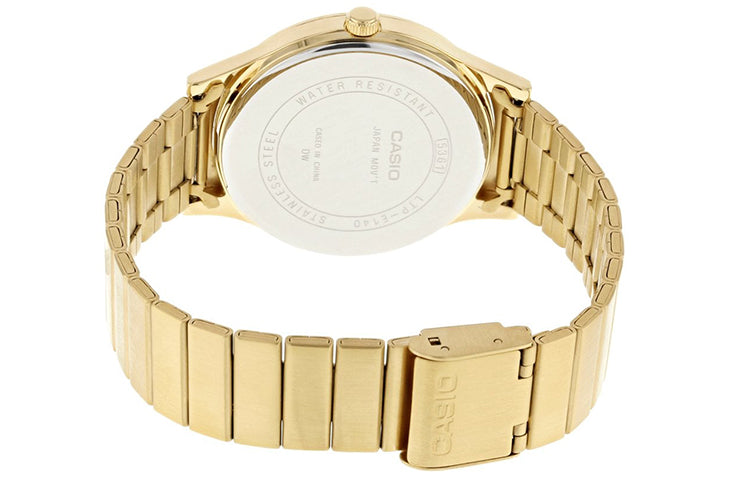 CASIO VINTAGE Series Retro Series quartz Watch Color Gold Analog LTP-E140GG-9BEF