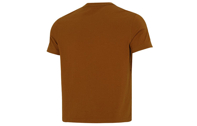 PUMA Emb Short Sleeve T-Shirt 'Brown' 536781-97