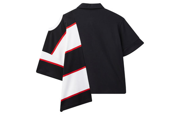 (WMNS) FILA x MIHARA POLO Short Sleeve Navy Blue F71W038104F-NV