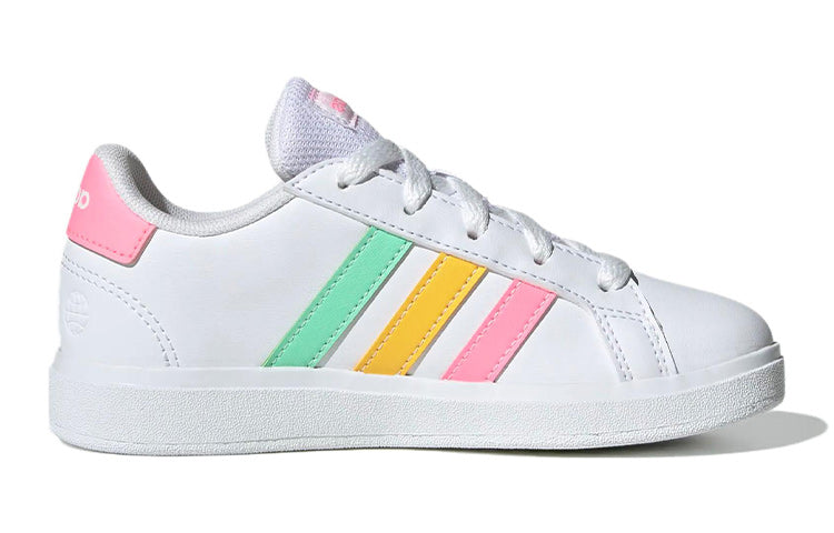 (GS) adidas Grand Court 2.0 'White Multi-Color' HP8910