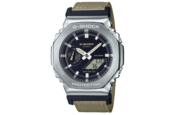 CASIO G-Shock Digital-Analog 'Sand Green' GM-2100C-5APRT