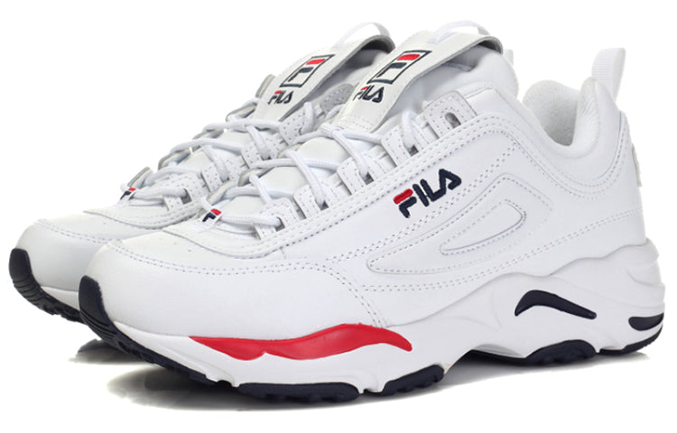 FILA Ray Tracer Disruptor 2 Low Running Shoes White FS1HTB3481X_WNR