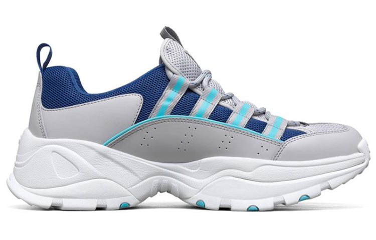 Skechers Kozmiks Running Shoes Blue/Grey/White 888017-GRY