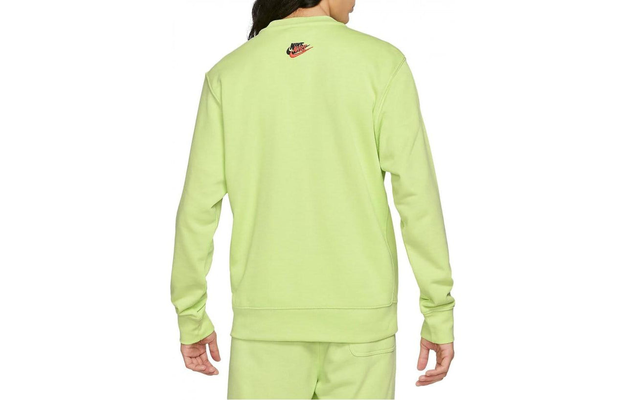 Nike Sportswear Logo Sweatshirt 'Neon' DJ6914-736