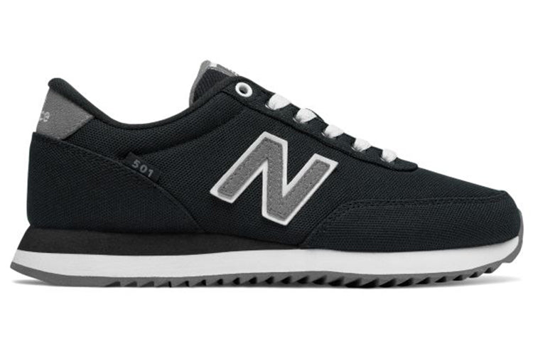 (WMNS) New Balance 501 'Ripple Sole - Black Gunmetal' WZ501POJ