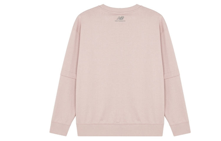 New Balance Pocket Sweatshirt Asia Sizing 'Pink' AMT21369-PK