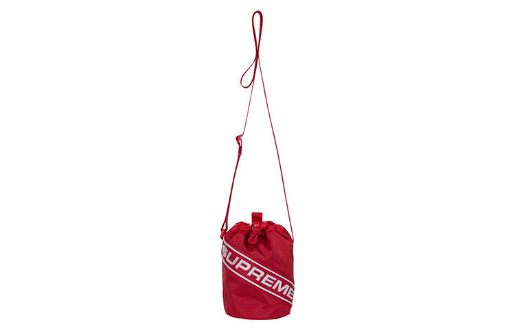 Supreme FW23 Small Cinch Pouch 'Red' SUP-FW23-0822
