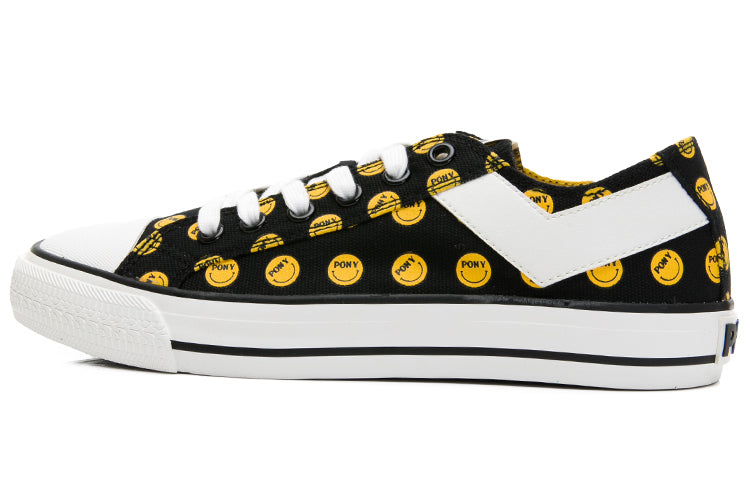 PONY Canvas Shoe Black 02M1SH16BK