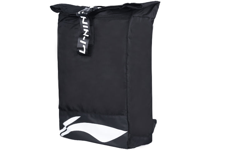 Li-Ning Graphic Basketball Backpack 'Black White' ABSS135-1