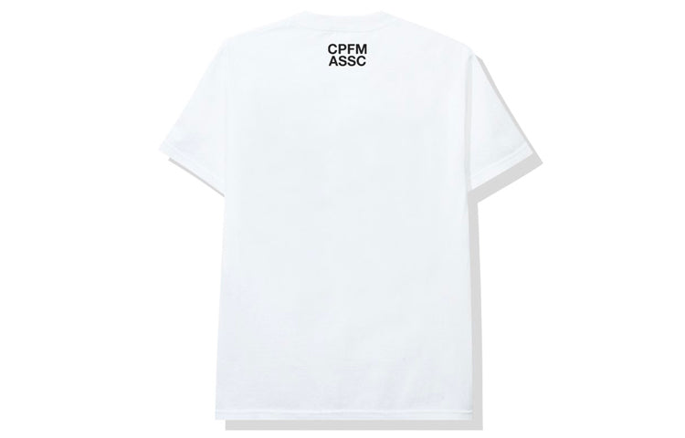ANTI SOCIAL SOCIAL CLUB x CPFM Crossover Alphabet Short Sleeve Unisex White ASSC-FW20-002