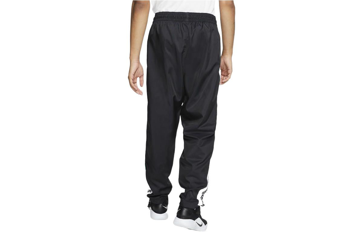 Men's Nike Logo Basketball Casual Sports Pants/Trousers/Joggers Black CD9552-010