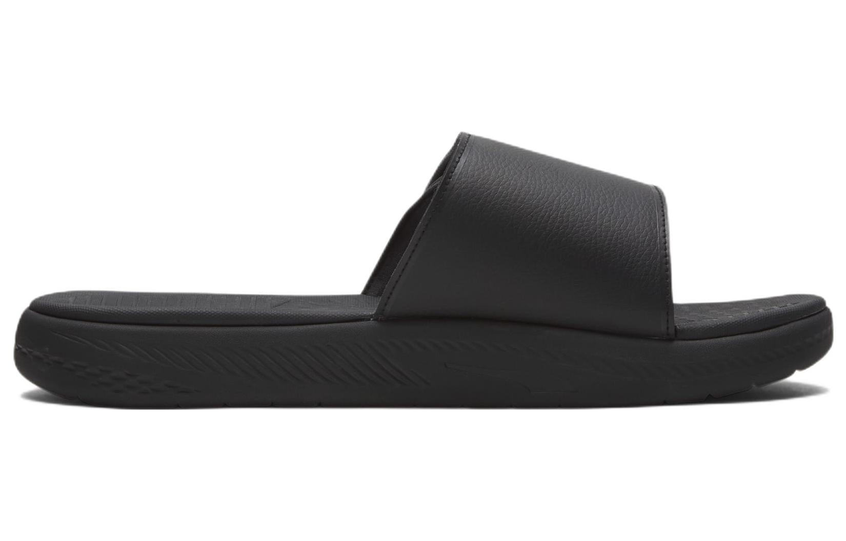 PUMA Nipsey Hussle x Softride Slide 'The Marathon Continues - Black White' 385050-02