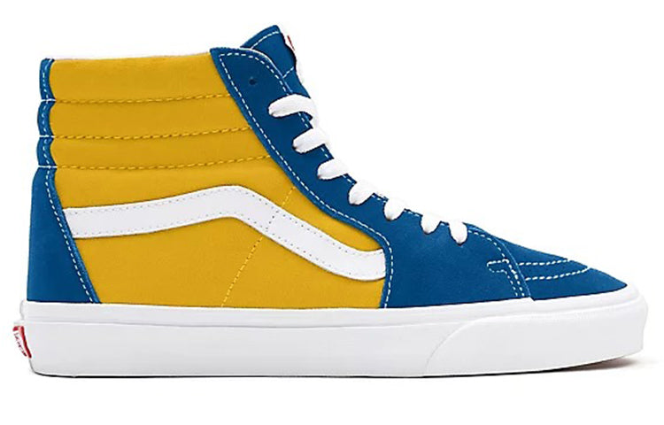 Vans Customs Color Block Sk8-hi 'Blue Yellow' VN0A3CST009