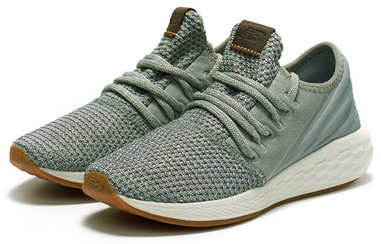 (WMNS) New Balance Cruz V2 Green 'White' WCRZDLC2