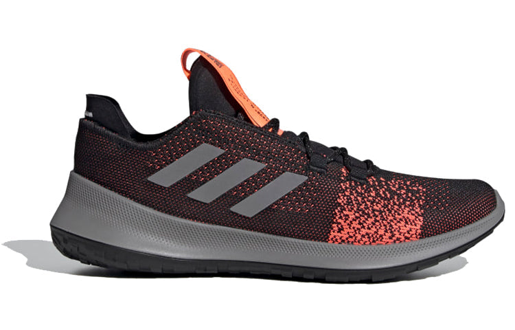 adidas Sensebounce + Ace Shoes 'Core Black Grey Three Signal Coral' EG1025