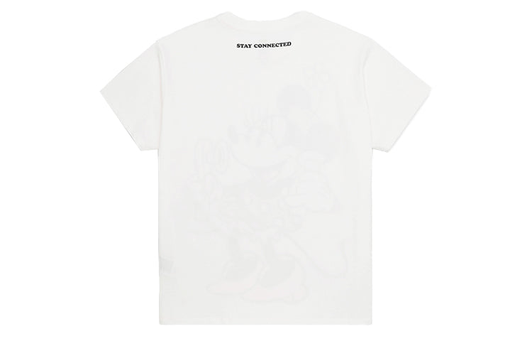 Levis x Disney Crossover Mickey Round Neck Short Sleeve White A0618-0000