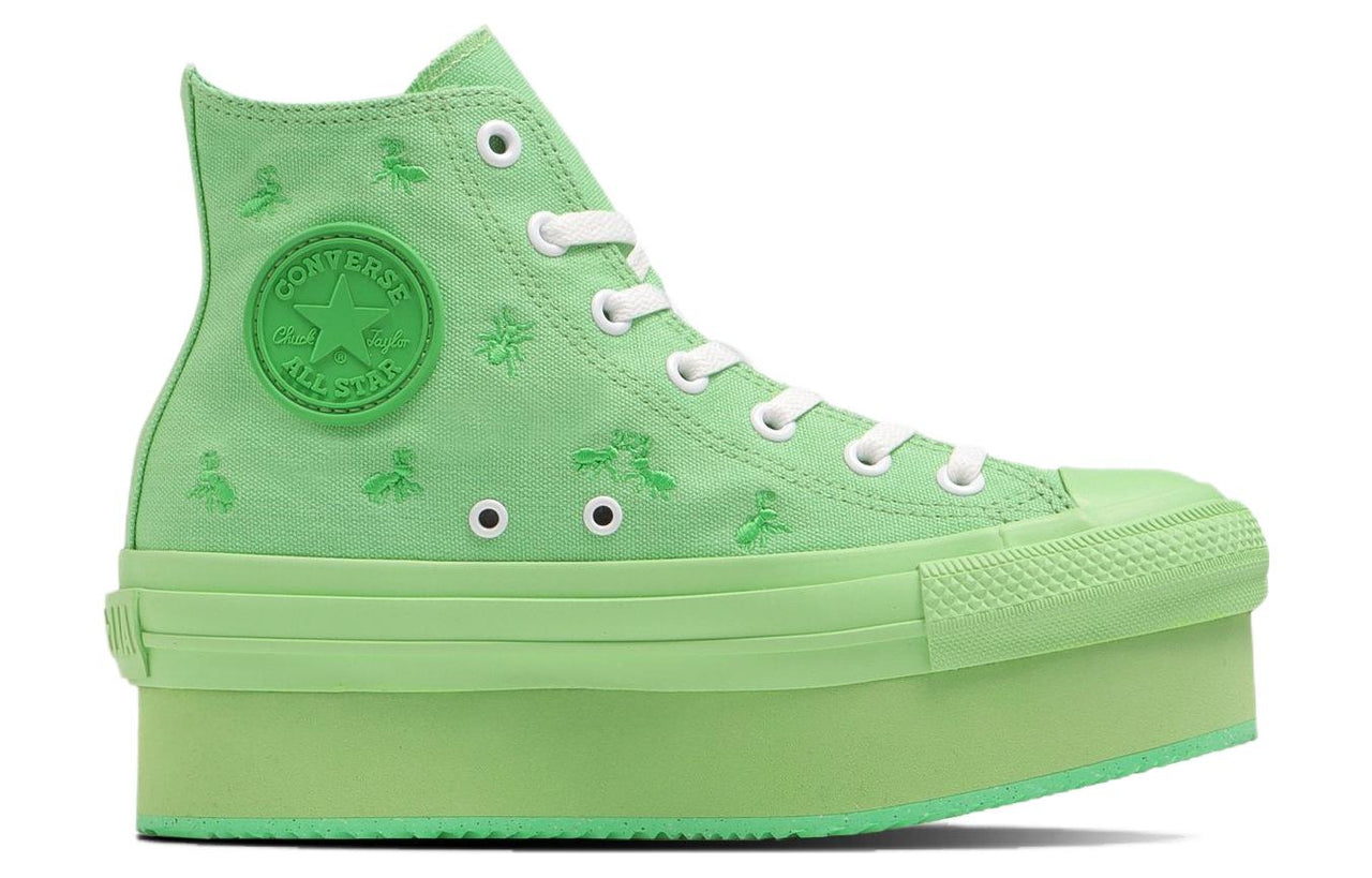 (WMNS) Converse Chuck Taylor All Star x Ancco Chunkyline Hi 'Green' 31308091