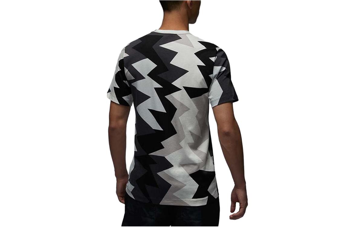 Air Jordan Jumpman All Over Print T-Shirt 'Black Grey' FB7356-010