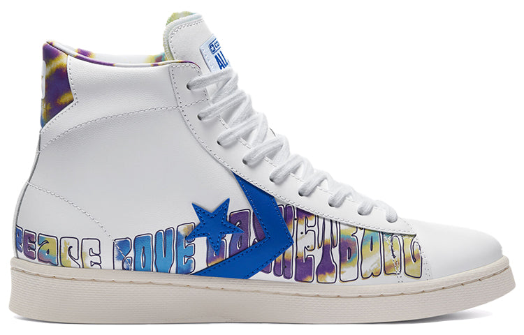 Converse Pro Leather Peace Love 'White Blue' 170535C