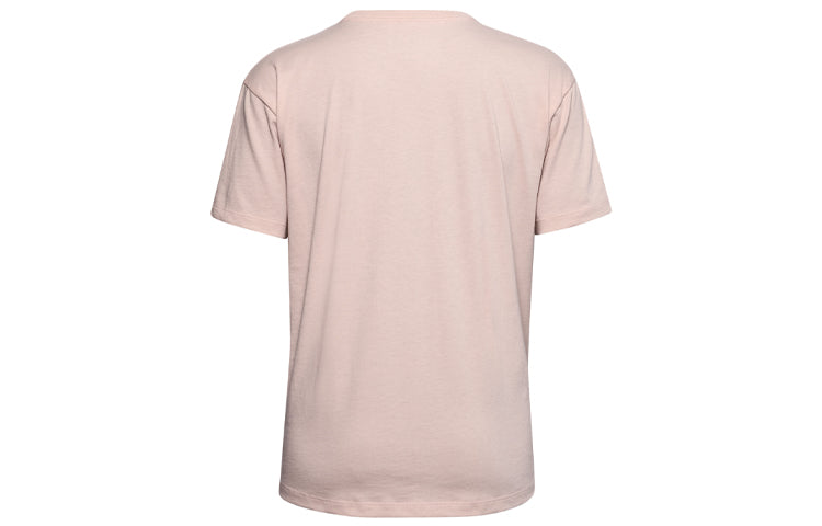 (WMNS) Under Armour Wordmark Graphic Tee 'Nude' 1358657-679