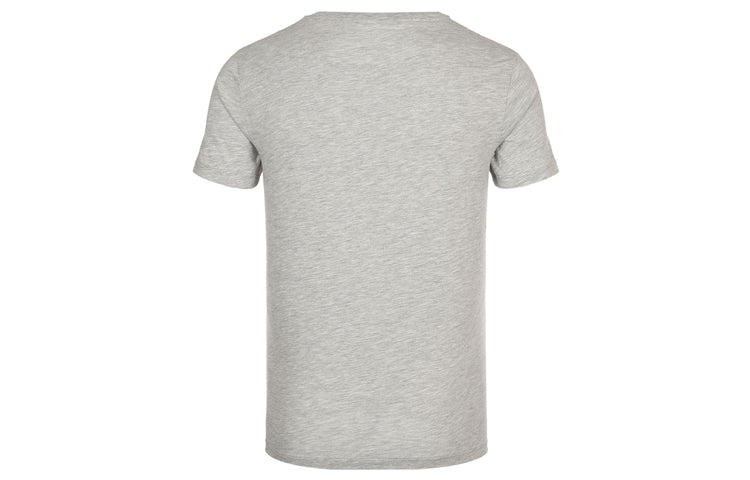 Burberry Logo Printing Round Collar Male Grey 40507511