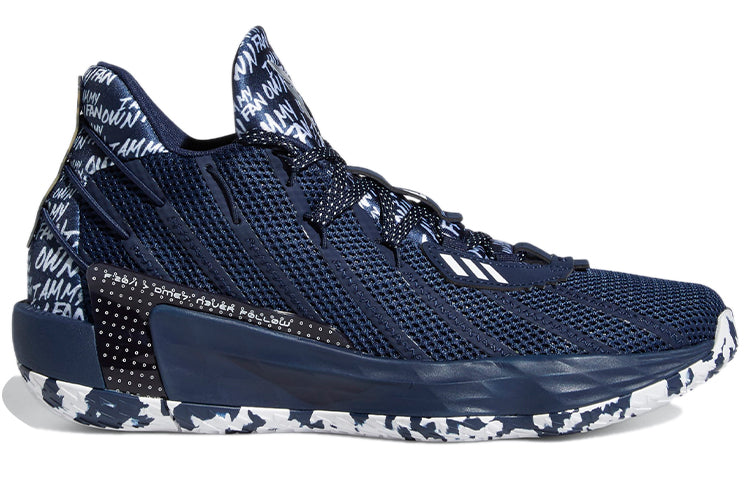 adidas Dame 7 'I Am My Own Fan - Collegiate Navy' FY0162