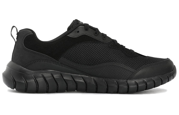 Skechers Sport Overhaul Low Running Shoes Black 232046-BBK