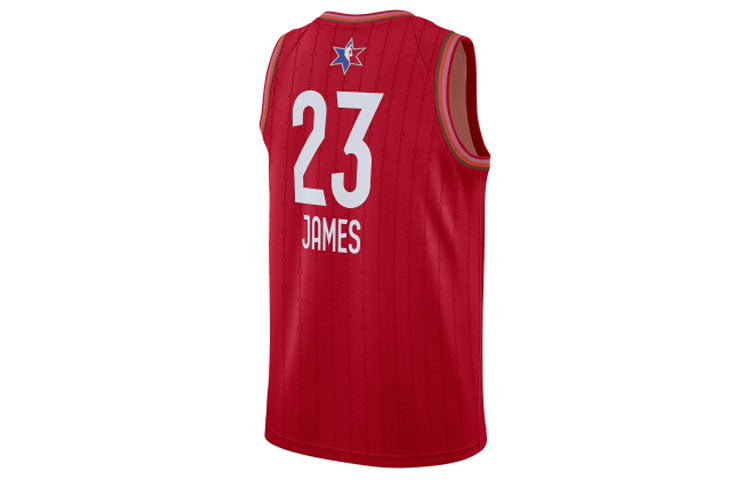 Air Jordan NBA All-Star LeBron James 23 Basketball Sports Vest Red CJ1064-657