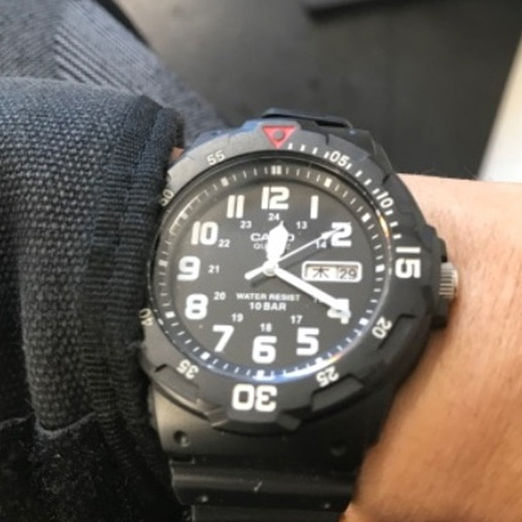 Casio Retro Fashion Analog Classic Pointers Watch 'Black' MRW-200HJ-1BJH