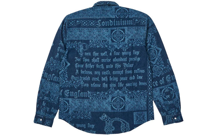 Palace Medieval Shirt 'Blue' P21SHT025