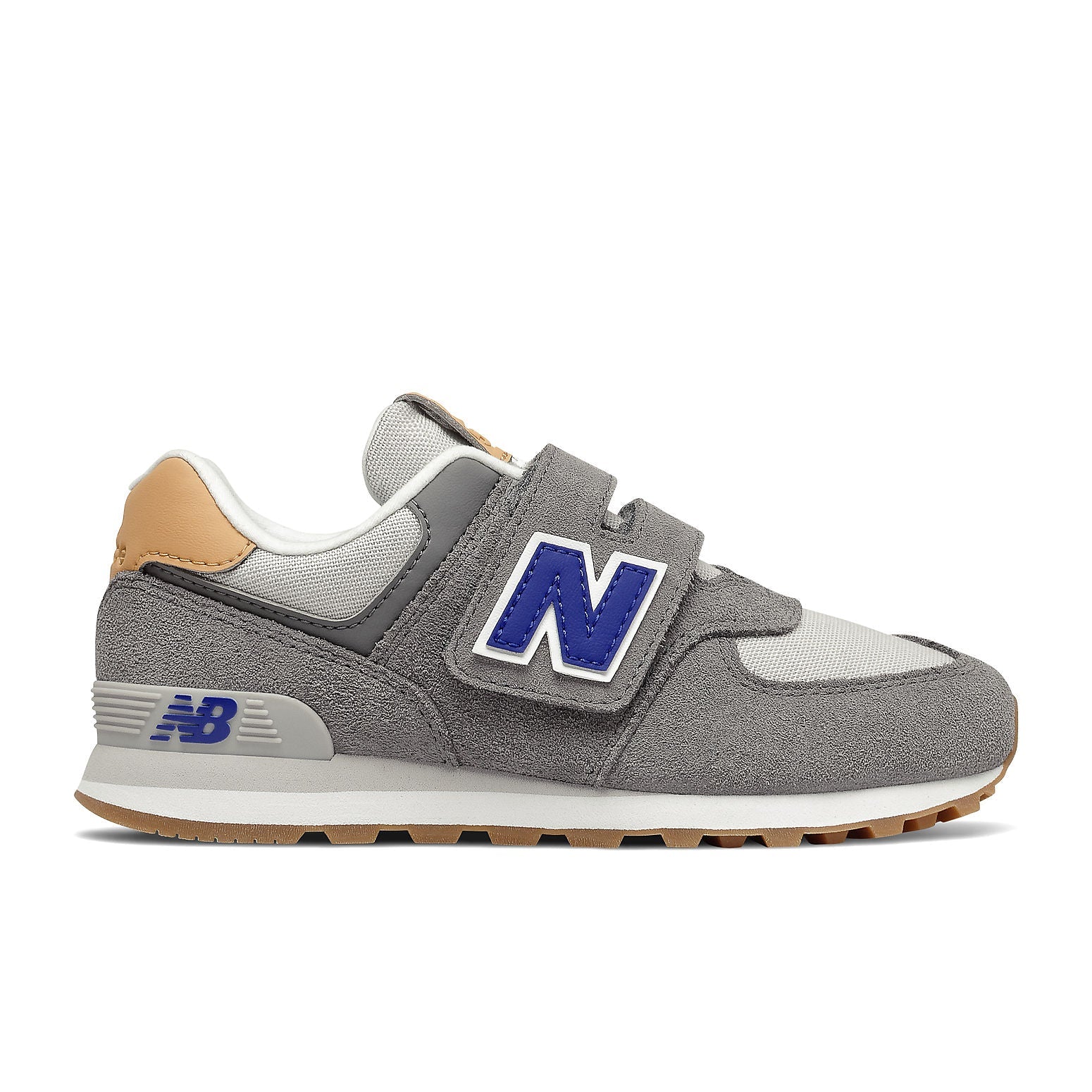 (PS) New Balance 574 Shoes 'Grey Blue Yellow' PV574NA2