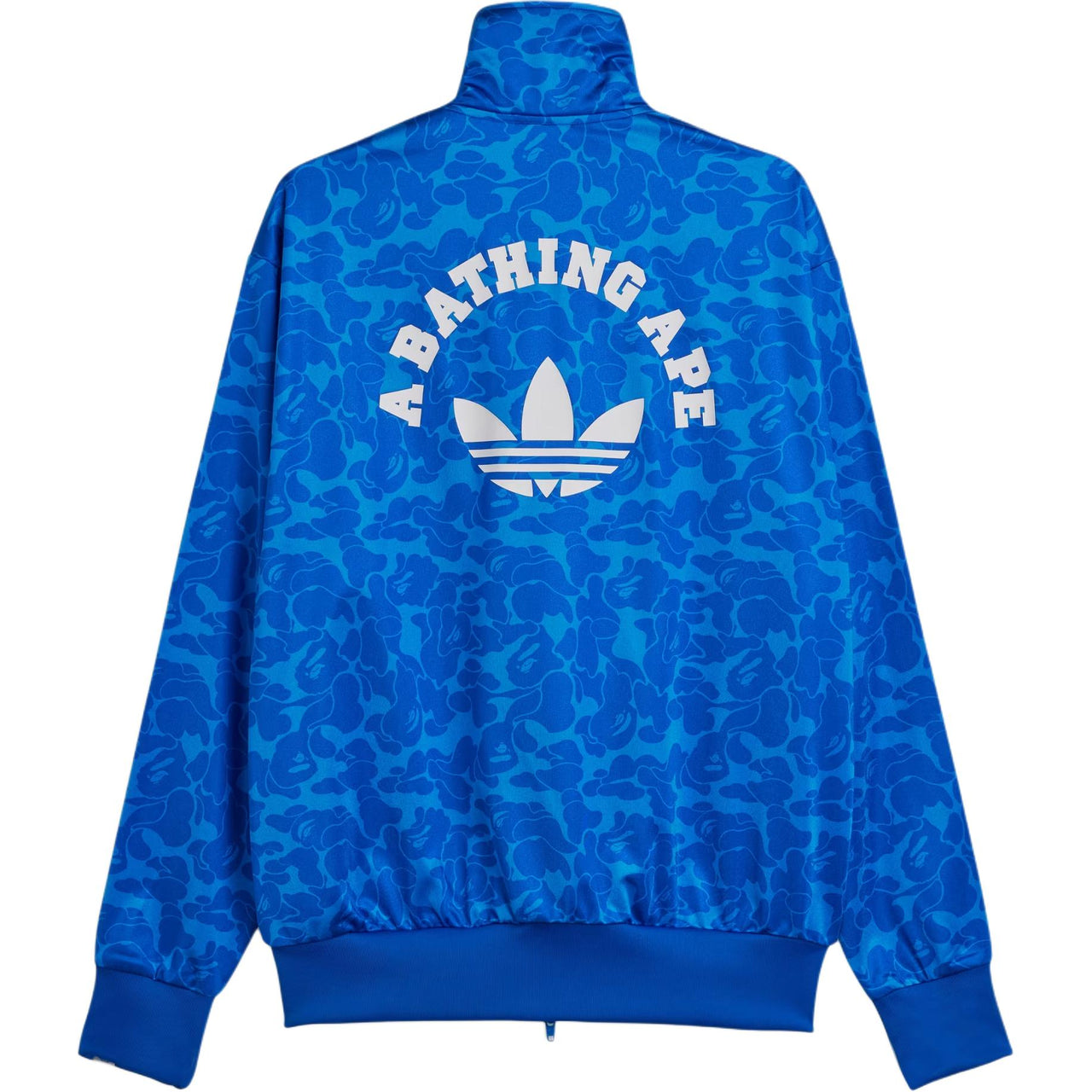 adidas x BAPE Firebird Track Top Asia Sizing 'Blue' JN7118