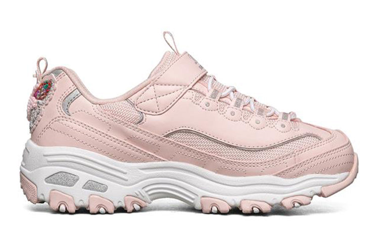 Skechers D'Lites Low-Top Running Shoes K Pink/Red 664155L-PNK