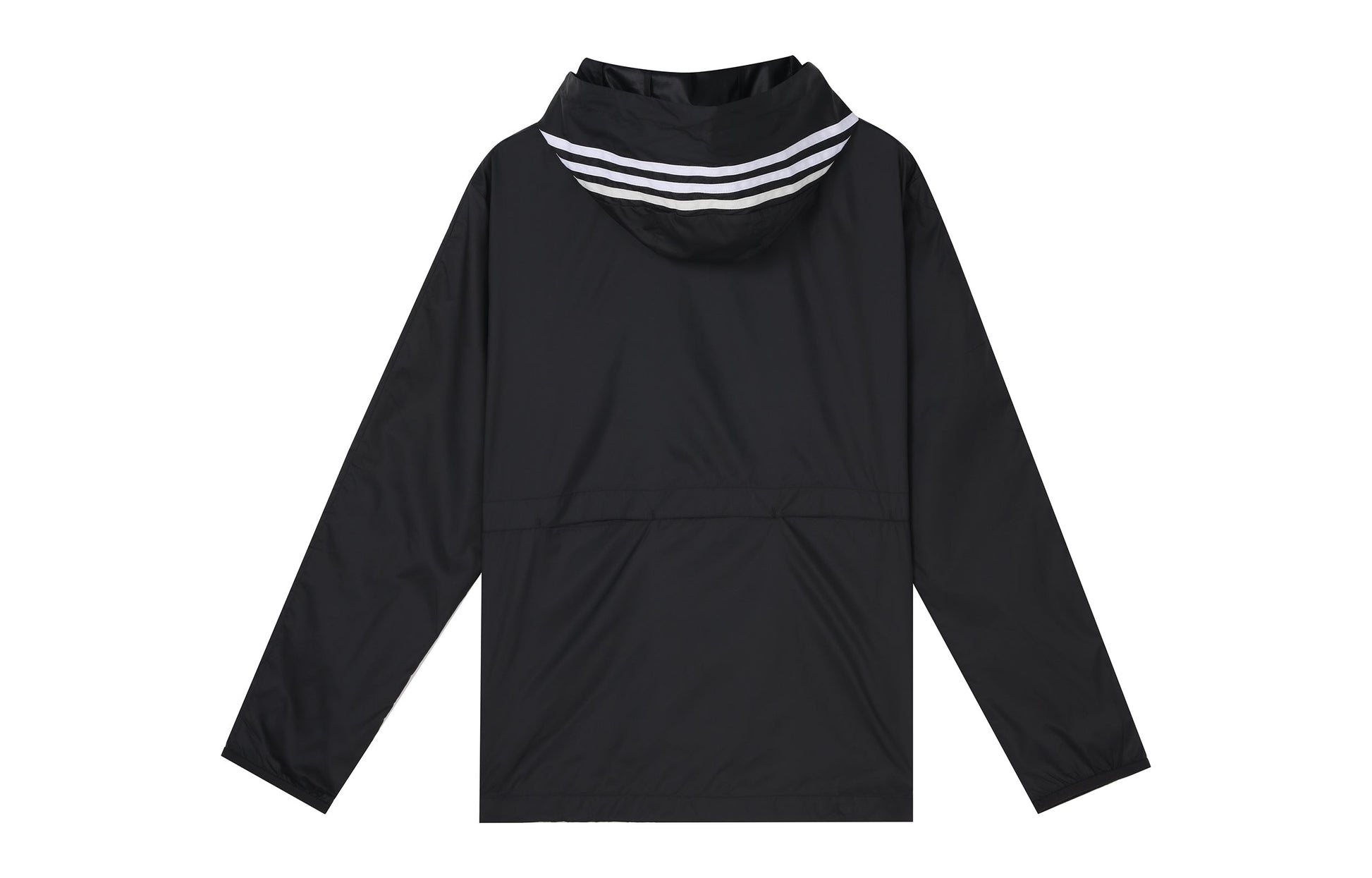 adidas MENS Classic 3-stripes Windbreaker Jacket Black GQ0600