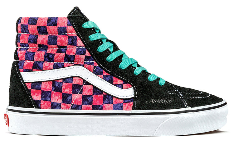 Vans Awake NY x SK8-HI 'Pink Checkerboard' VN0A5HXV7BP