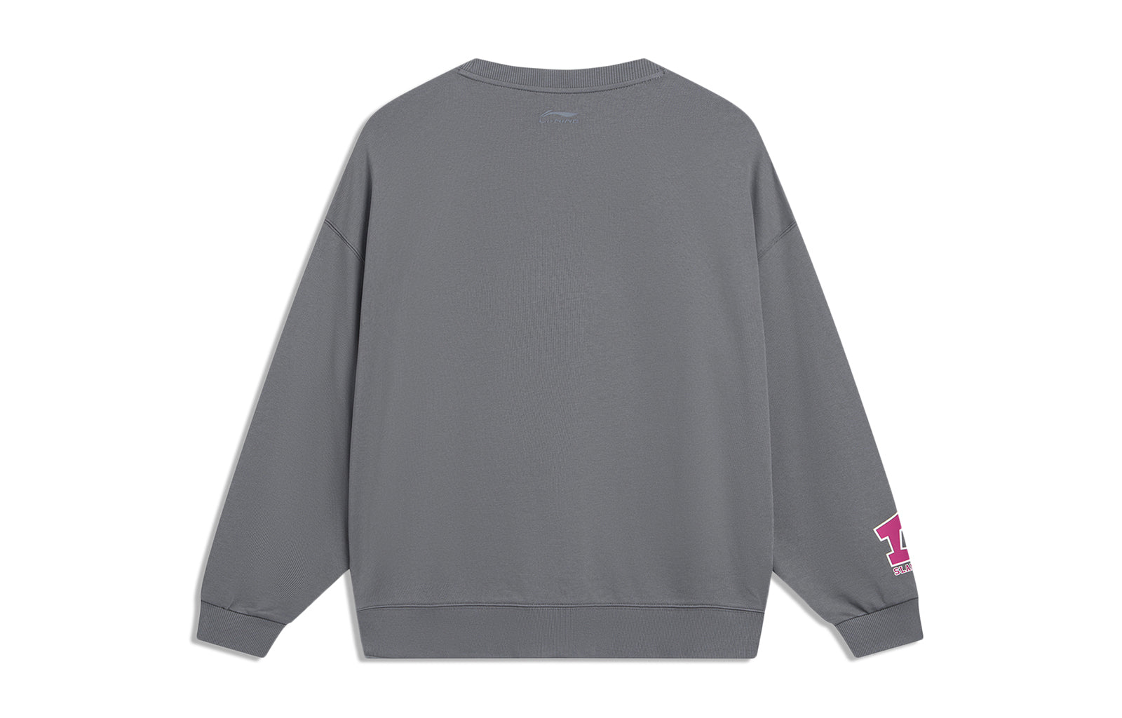 Li-Ning Hoops Cartoon Graphic Sweatshirt 'Grey' AWDT553-3