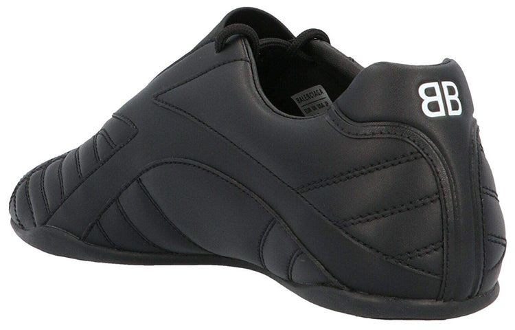 Balenciaga Zen Sneakers 'Black Leather' 617540W2CG11002