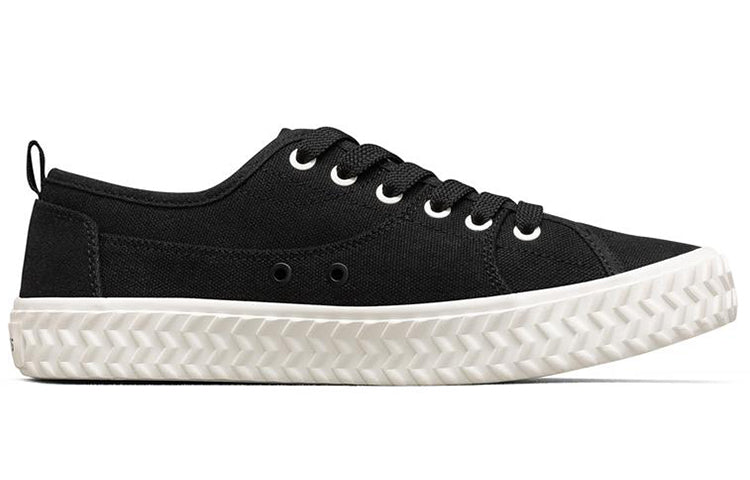 (WMNS) Skechers Street Trax Low-Top Sneakers Black 66666305-BLK