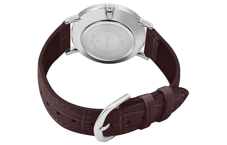 Casio  Angel Business Analog Watch 'Dark rwn Blue' MTP-VT01L-2B