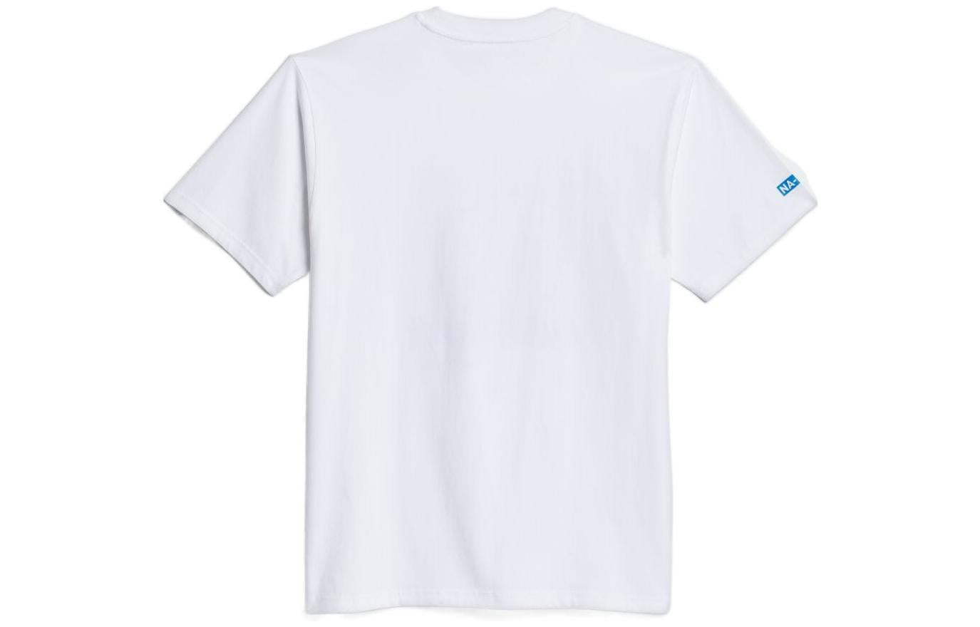 adidas Cartoon Character Pattern Printing Round Neck Short Sleeve Japanese Version White T-Shirt HC0176