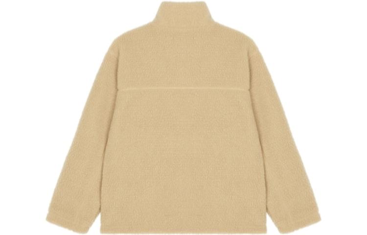 New Balance FW22 Logo Cotton Coat Asia Sizing 'Beige' AMJ23351-INC