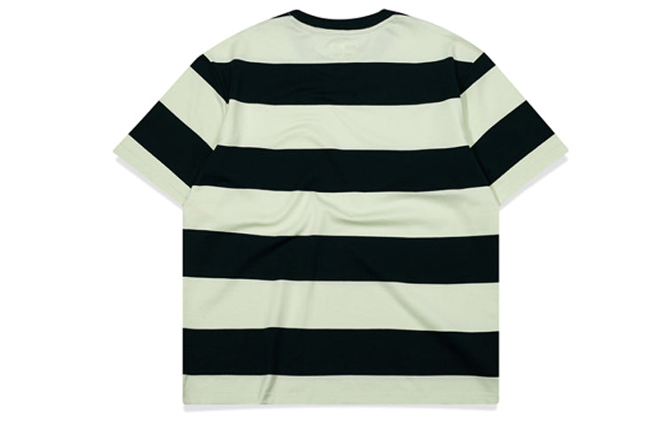 FILA FUSION Stripe Short Sleeve Unisex Green T11U036104F-DG
