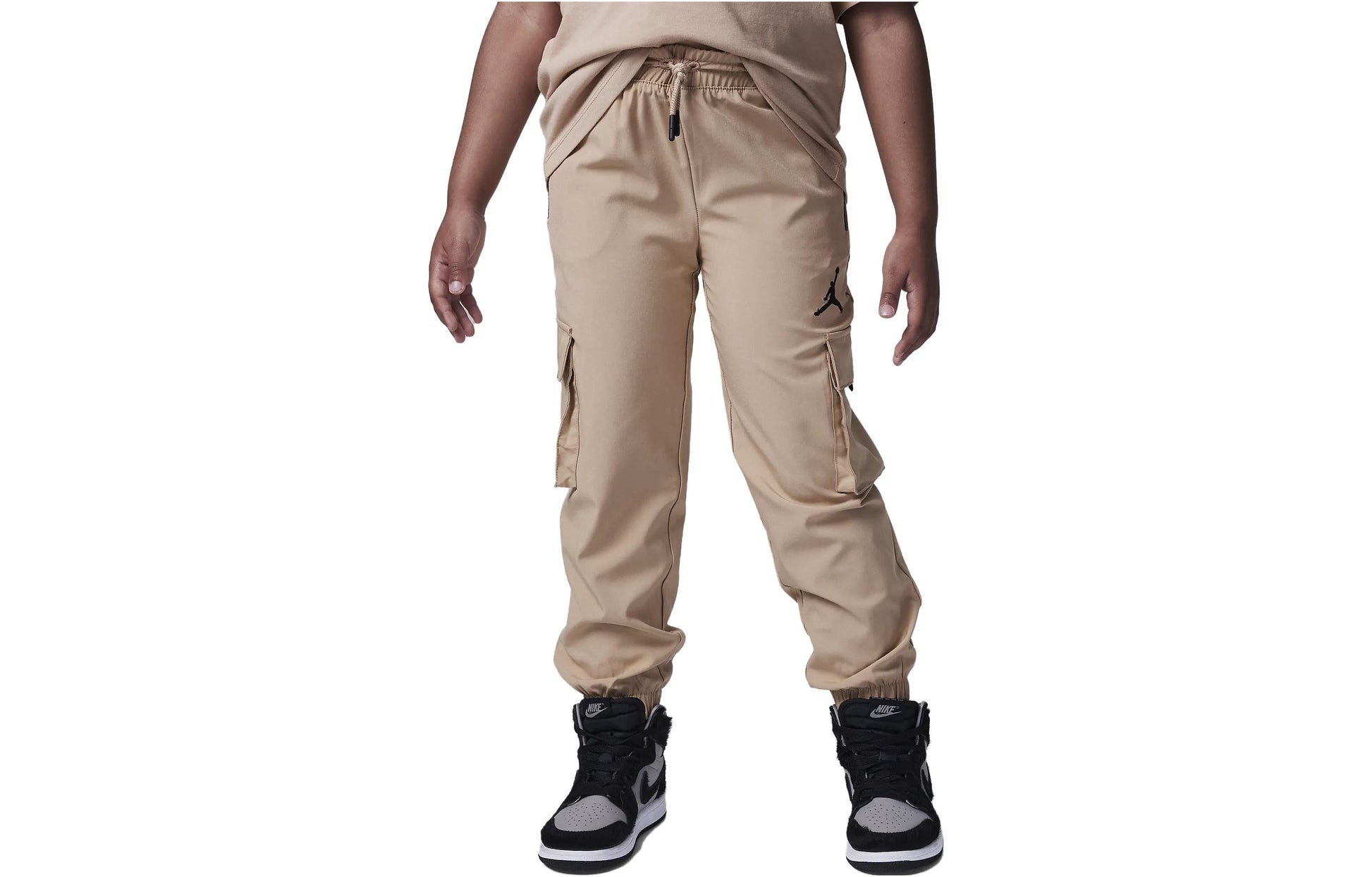 (GS) Air Jordan Pocket Cargo Pants 'Beige' 35C654-X0L