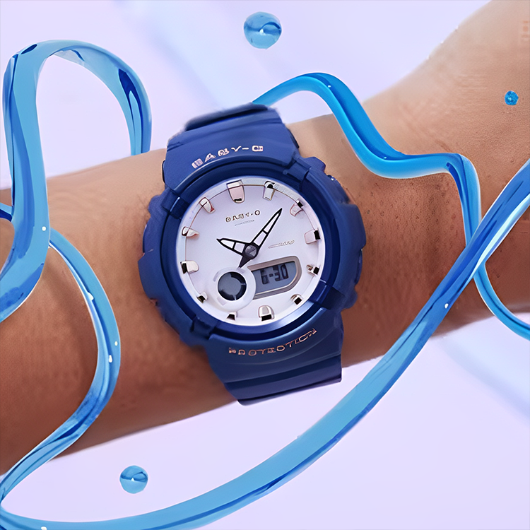 (WMNS) CASIO Baby-G Digital-Analog 'Navy' BGA-280BA-2A