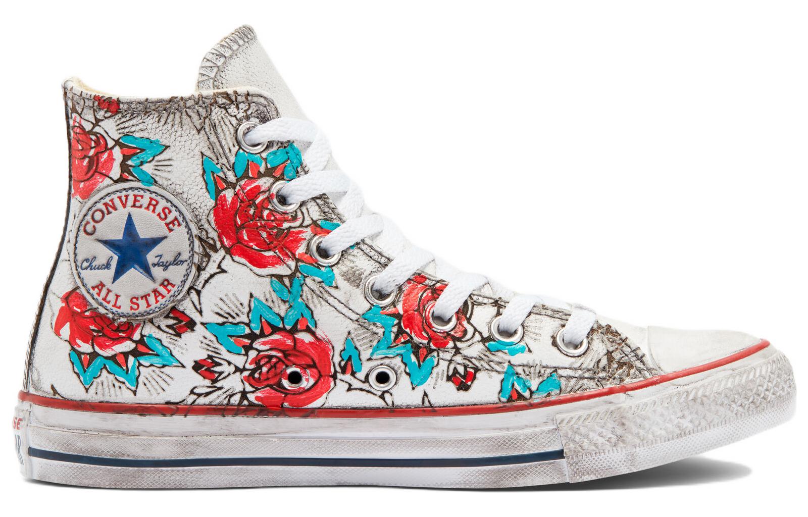 Converse Chuck Taylor All Star Rose Garden 'White Red Blue' A0504